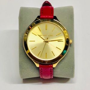Gold MK Watch